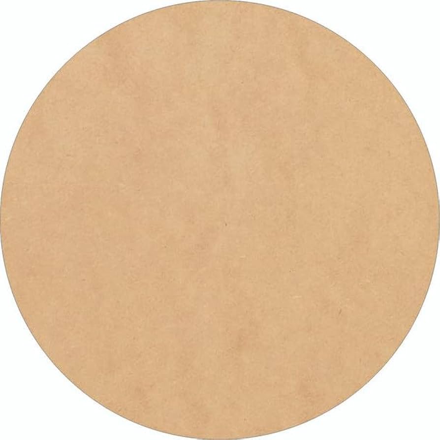 Blank MDF Rounds