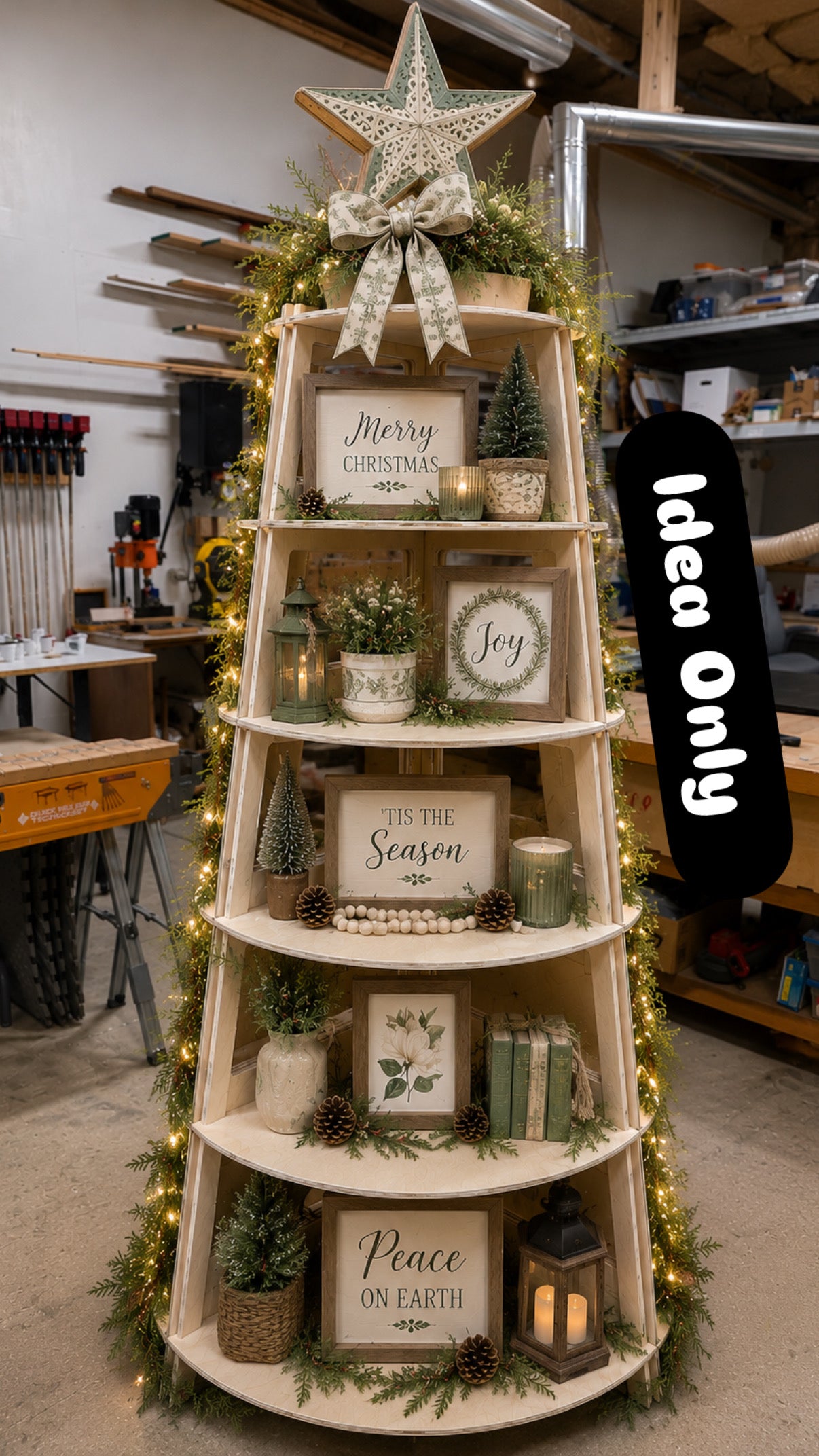 Corner Shelving 4 unit