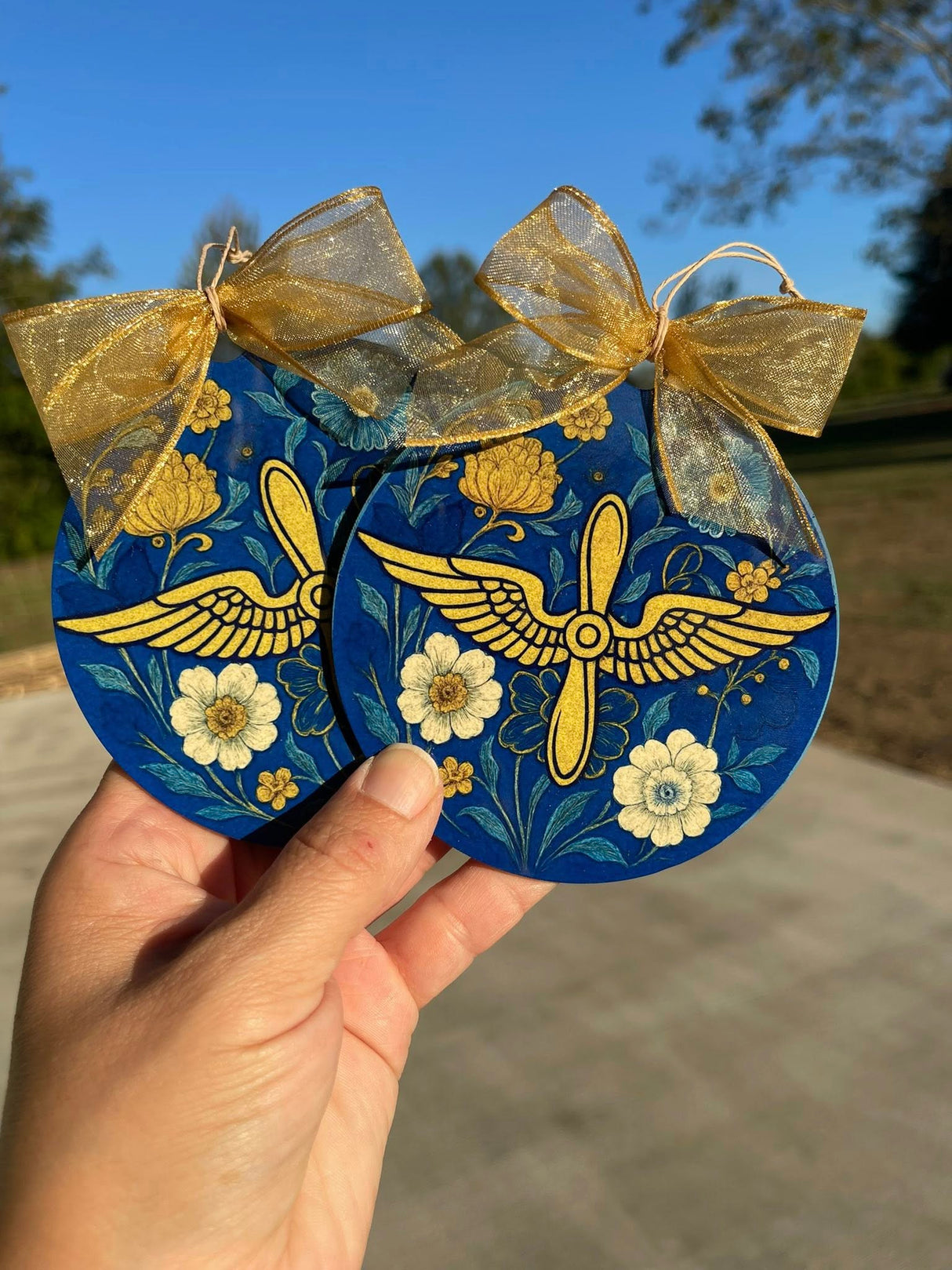 Aviation Wing Ornaments