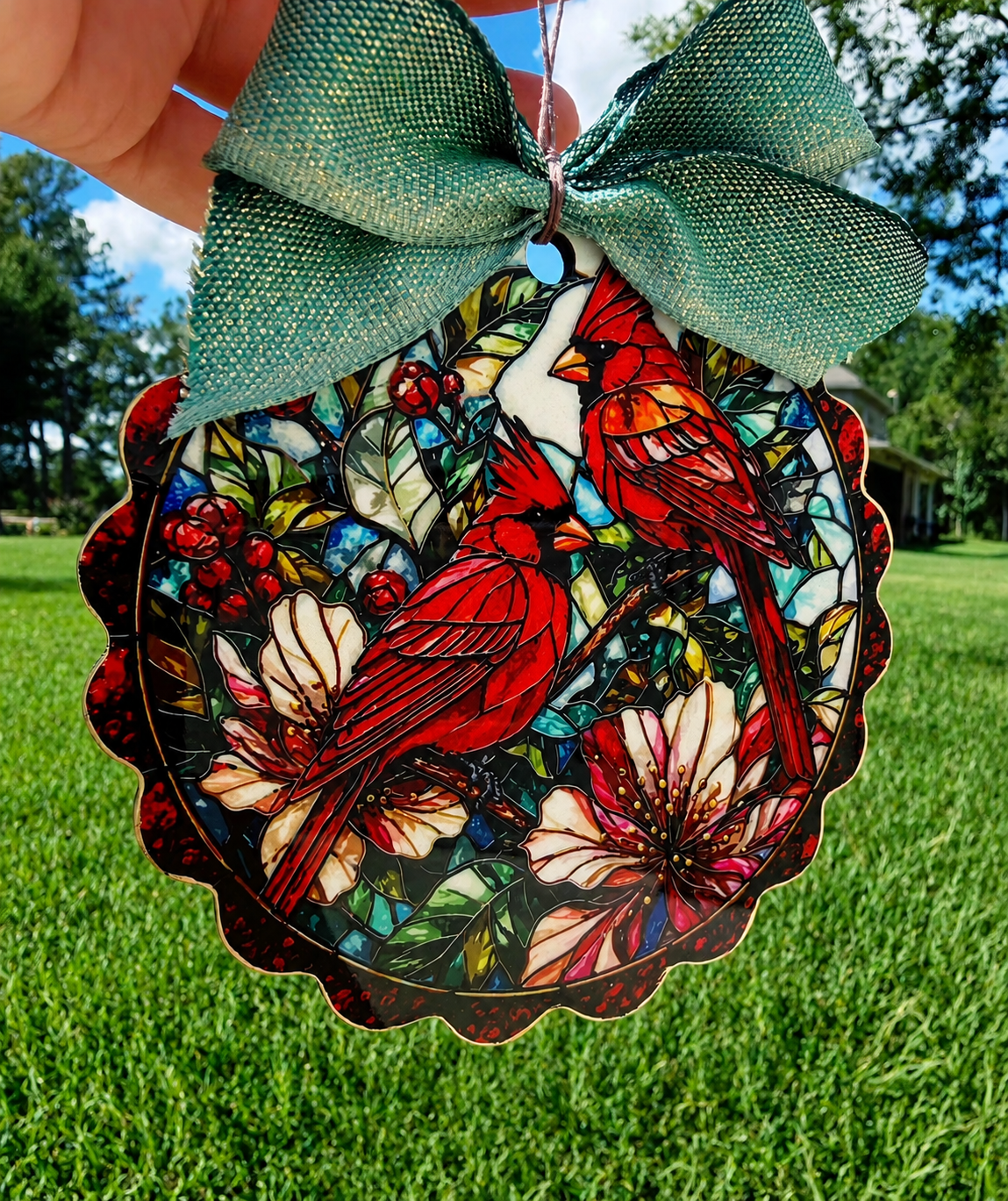 Cardinal Ornament