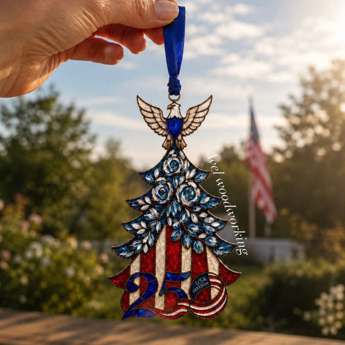 250th America Ornament