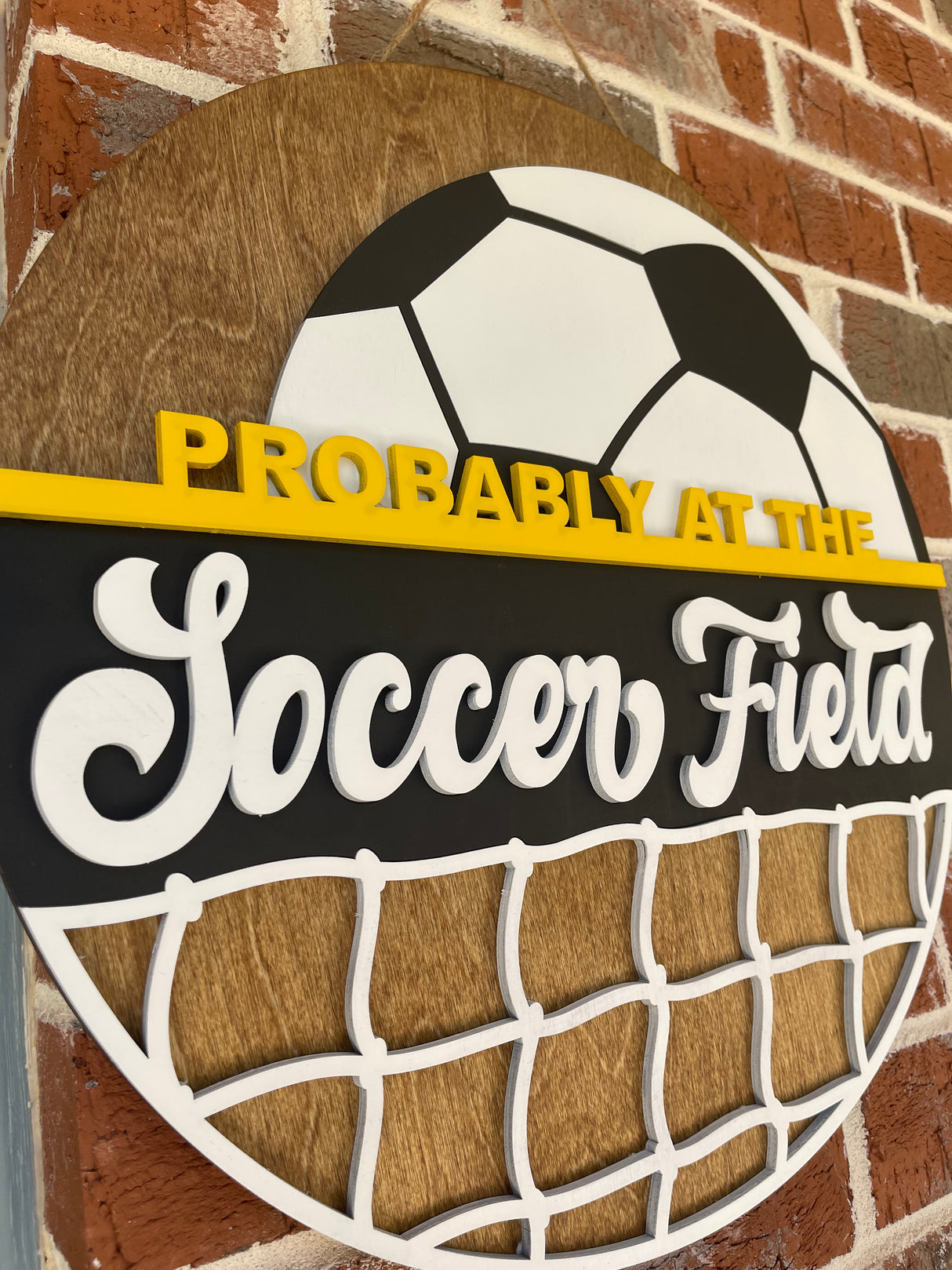 Team Sports Door Hanger