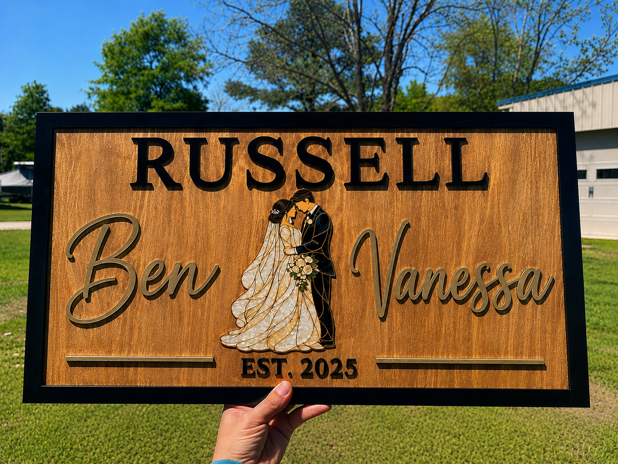 Personalized Wedding Couple