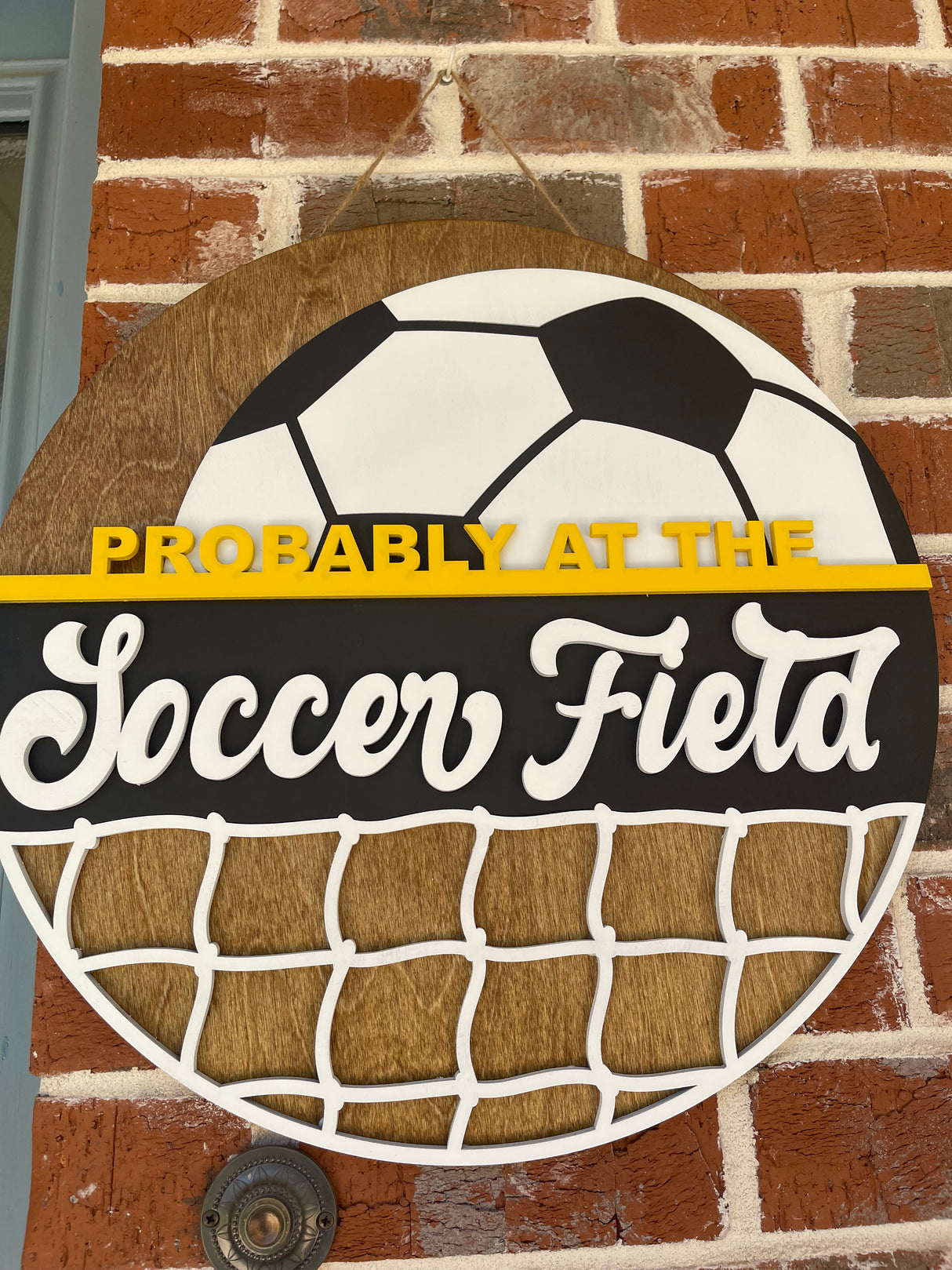 Team Sports Door Hanger