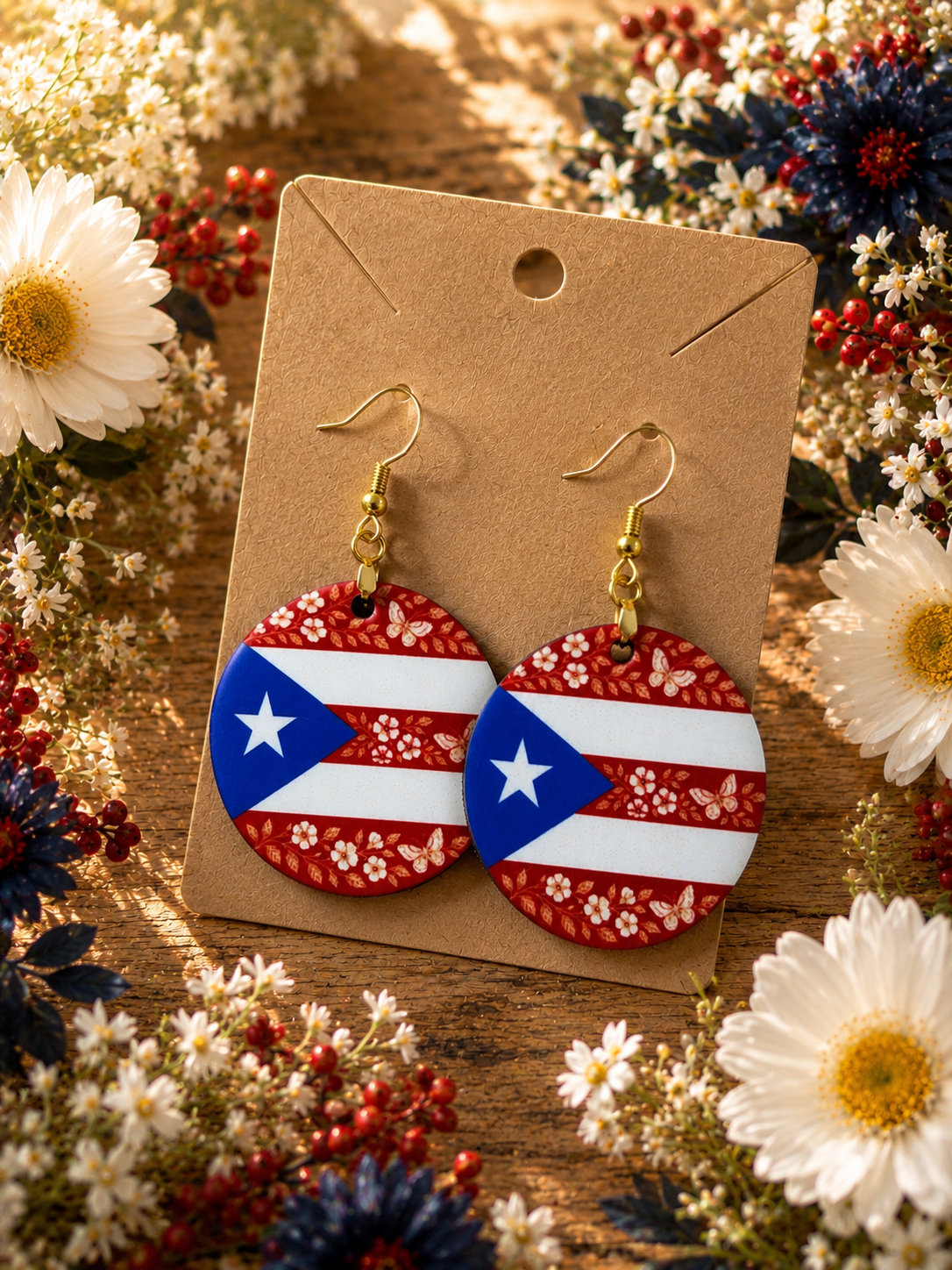 Puerto Rico Earrings