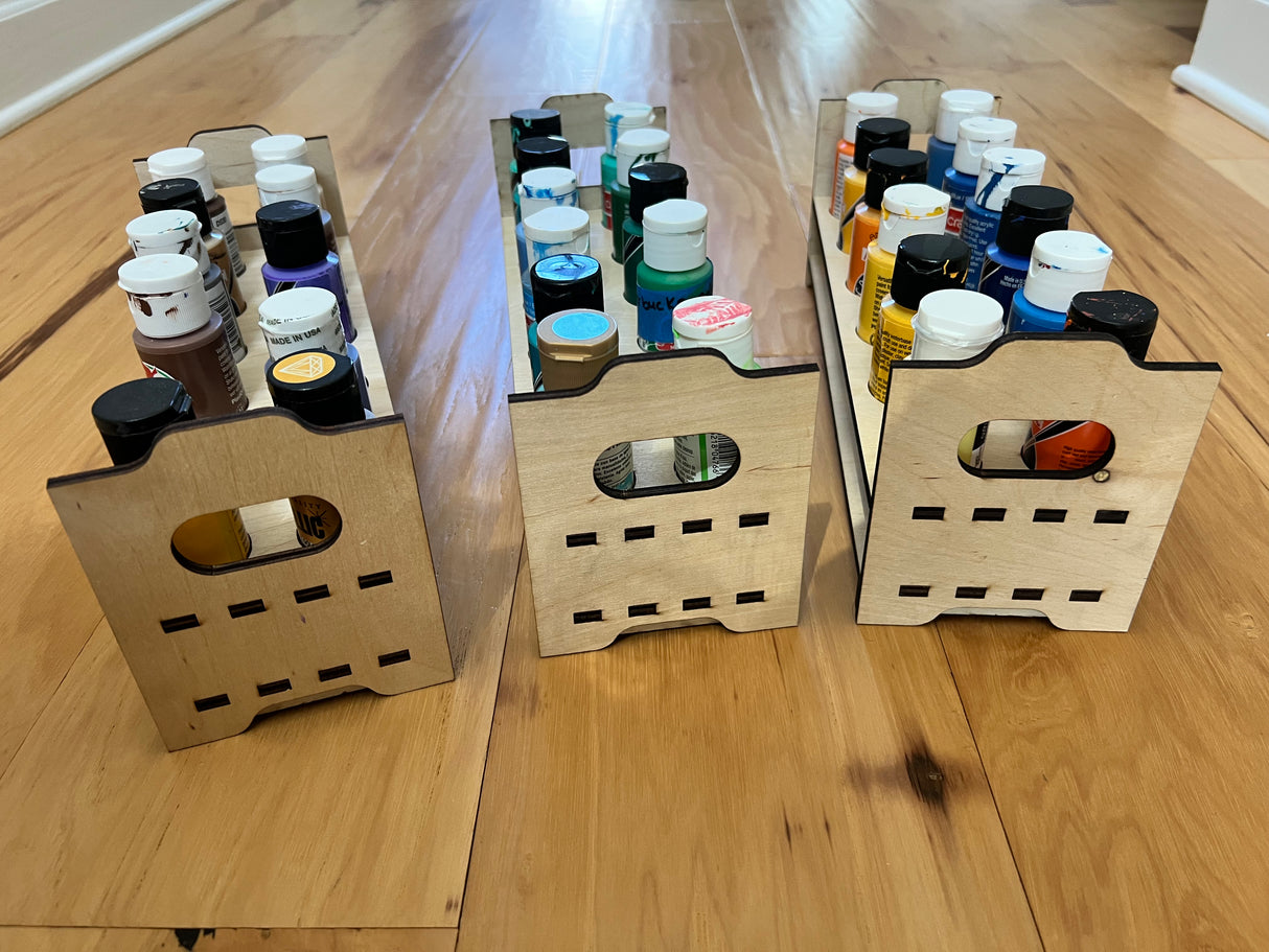Stackable, Paint Organizer (36 Slots, 3-piece)
