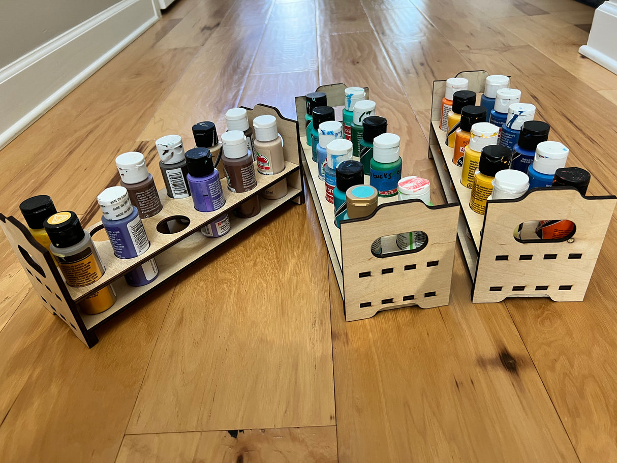 Stackable, Paint Organizer (36 Slots, 3-piece)