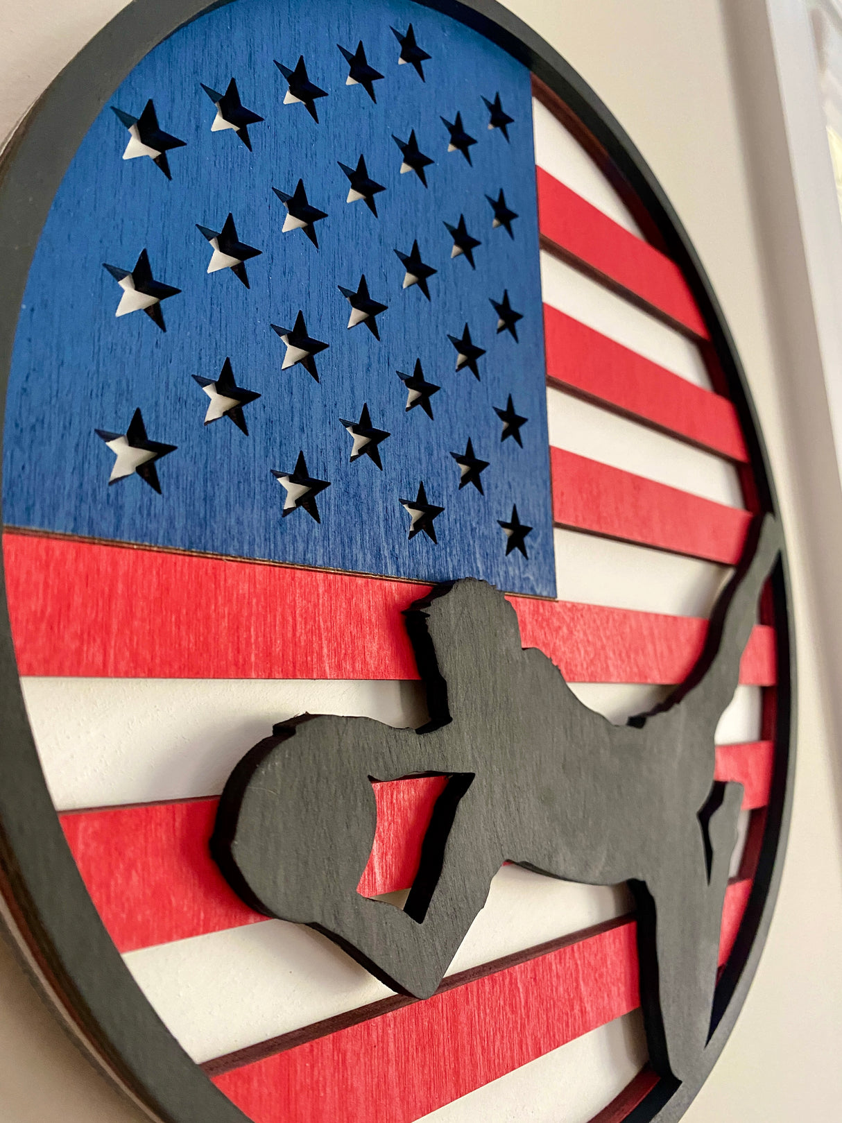 Soccer Inspired Wall Hanger