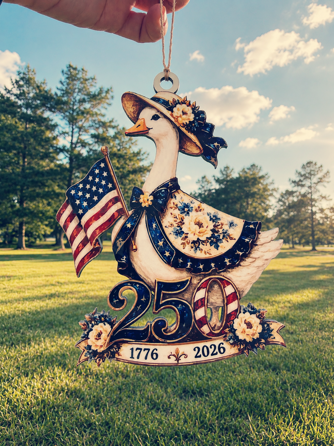 250th America Ornament GOOSE