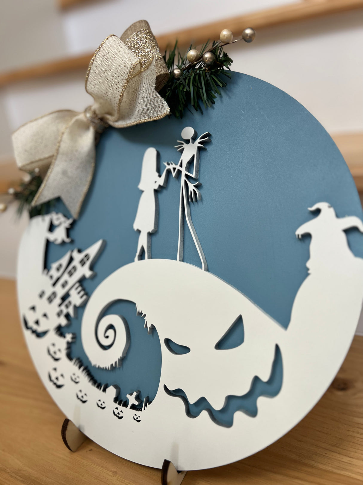 Kiss me on the Hill Wall Hanger