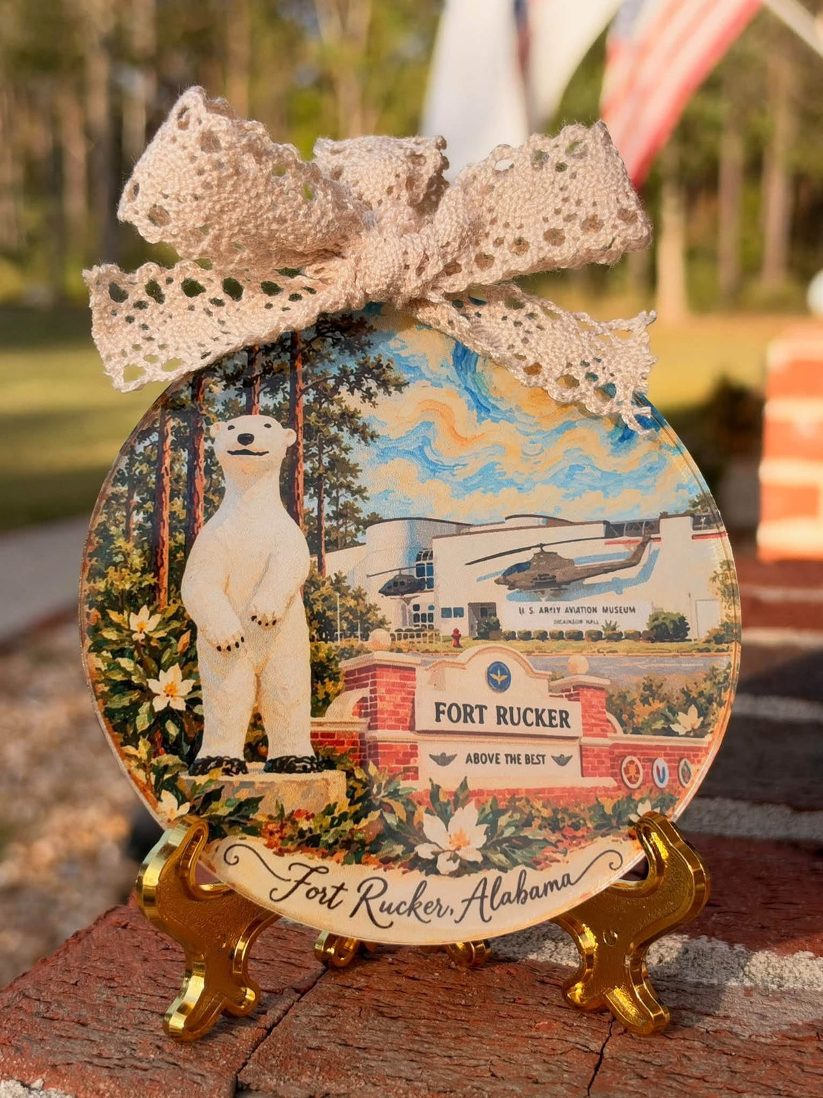 Fort Rucker Alabama Ornament