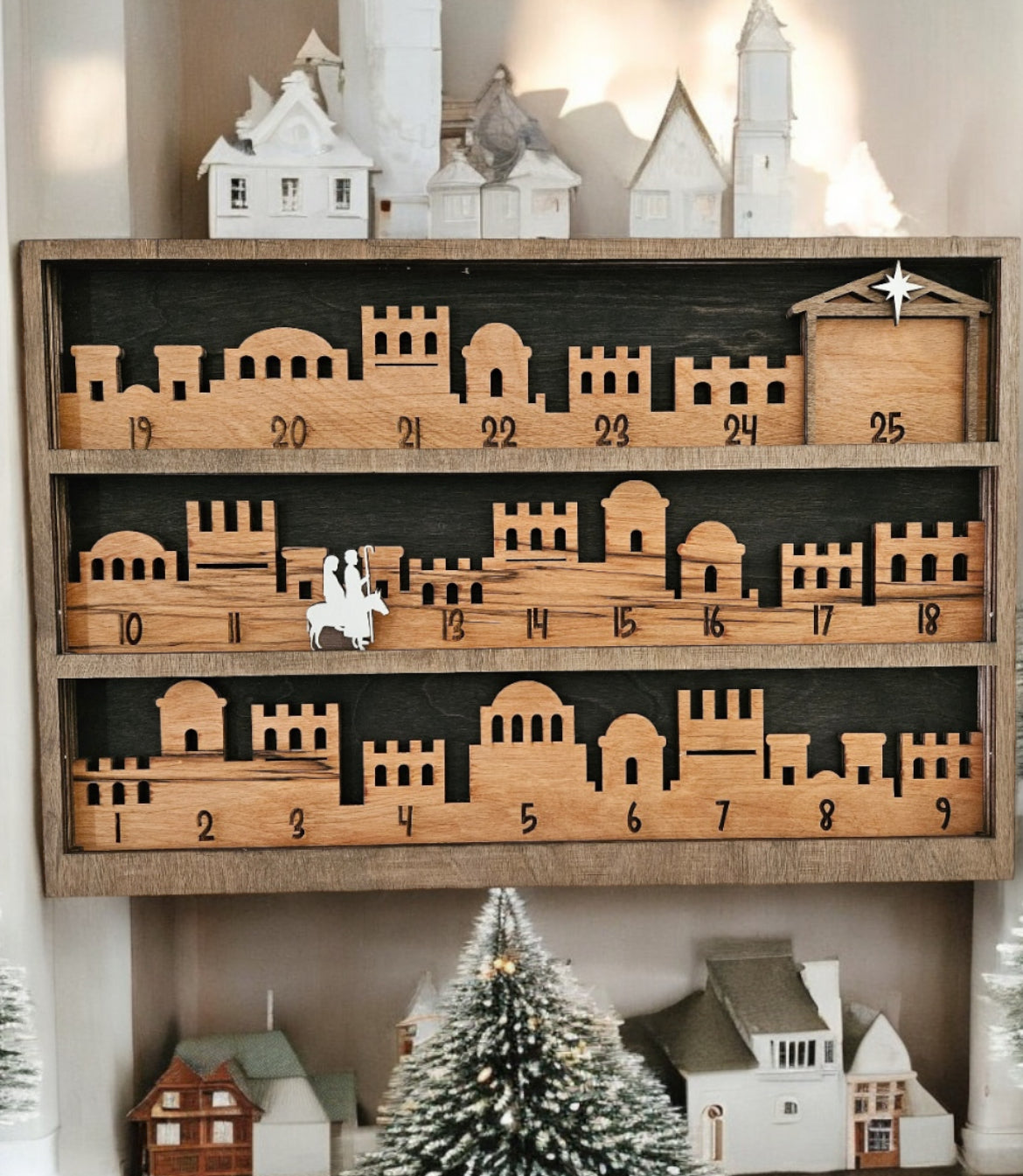 Nativity Scene Christmas Countdown