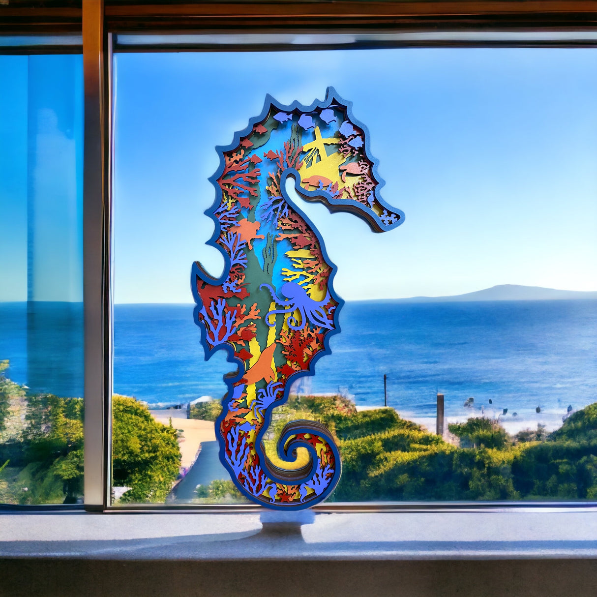 Seahorse Mandala