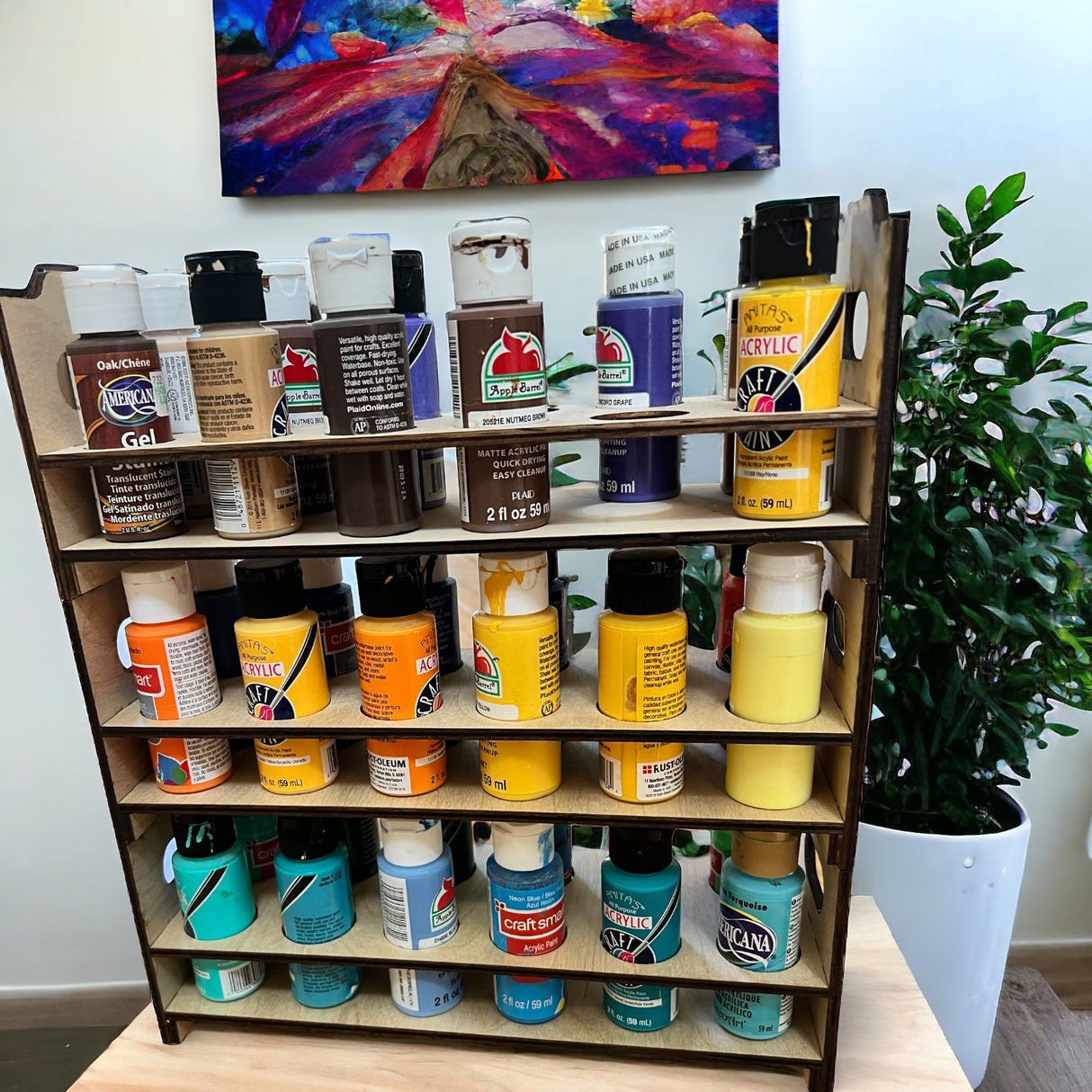 Stackable, Paint Organizer (36 Slots, 3-piece)