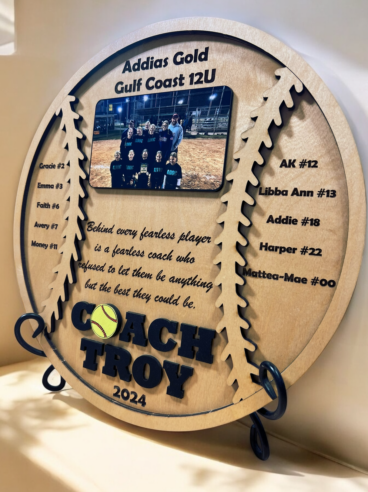 Softball Coach Gift