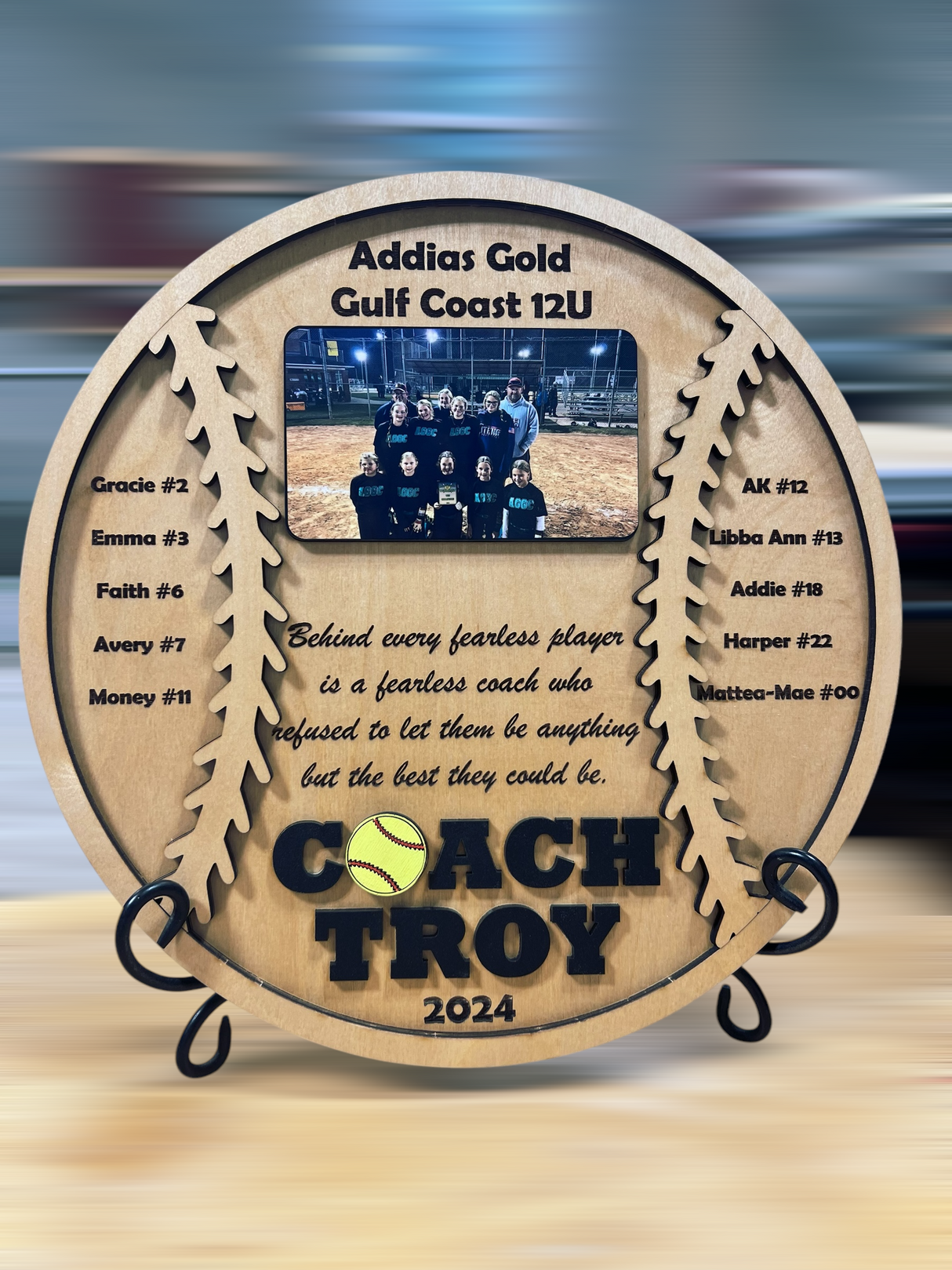Softball Coach Gift
