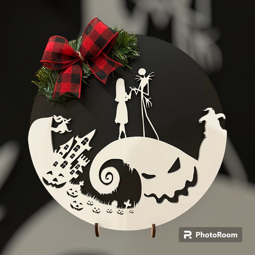 Kiss me on the Hill Wall Hanger