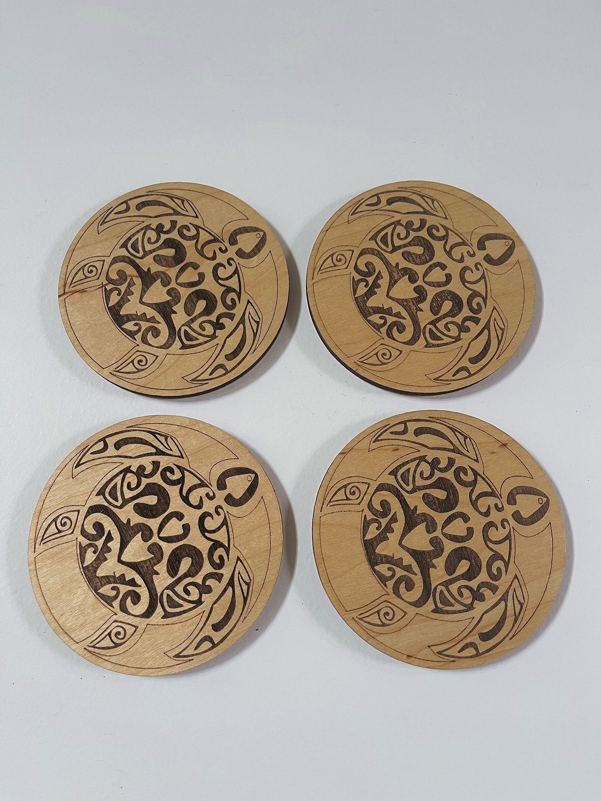 Birch Ply Coasters