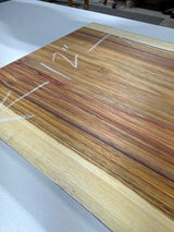 Canarywood Live Edge Slab #CW-001 – 10” × 50” × 5/4”