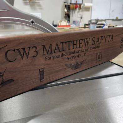 Rotor Blades Engraved only