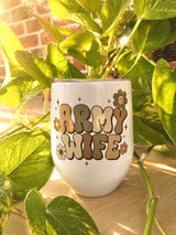 Army Wife Tumbler Cup