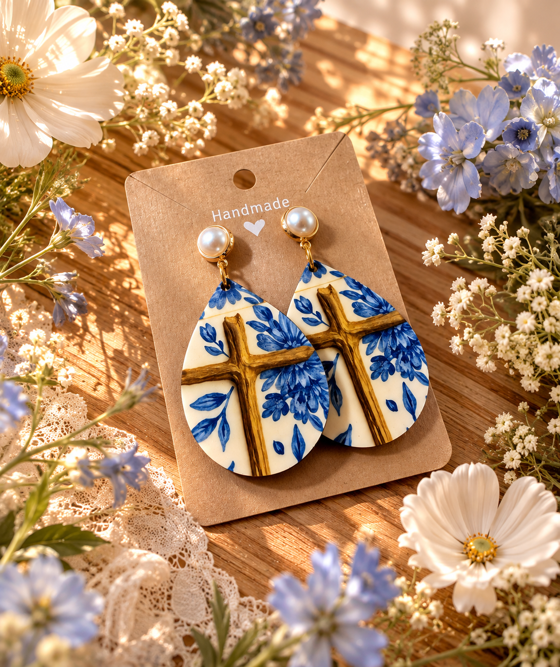 Chic Cross Earrings