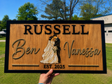 Personalized Wedding Couple