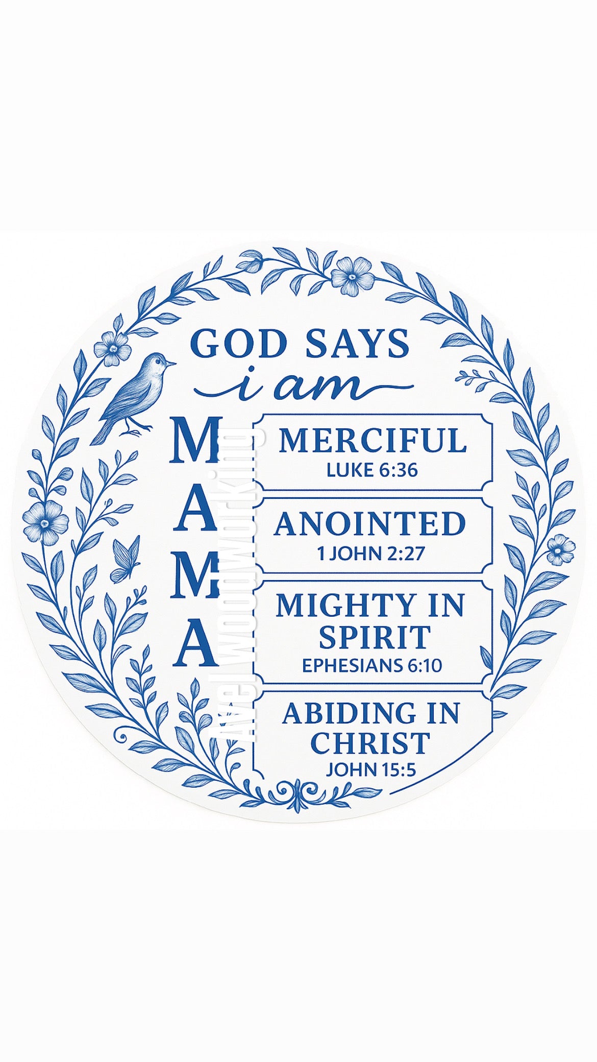"I am" ornaments