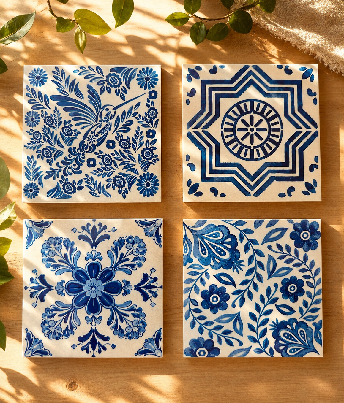 Italian Chinoiserie Coasters