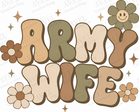 Army Wife Tumbler Cup