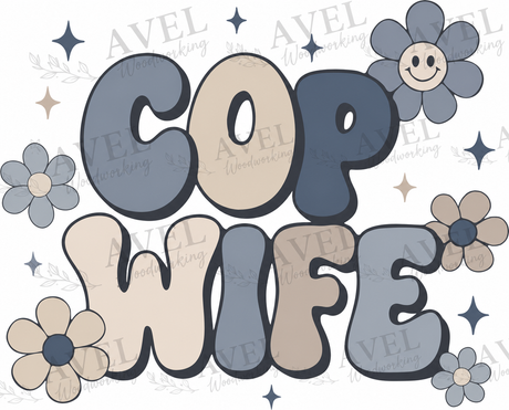 Cop Wife Tumbler Cup