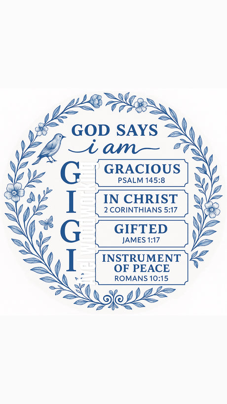 "I am" ornaments