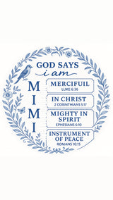 "I am" ornaments
