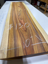 Canarywood Live Edge Slab #CW-001 – 10” × 50” × 5/4”