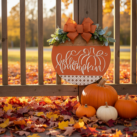 Pumpkin Wall Hanger