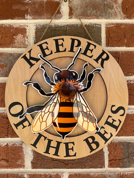 Keeper of the Bees Wall Hanger