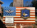 Medium American Flag (Stained)