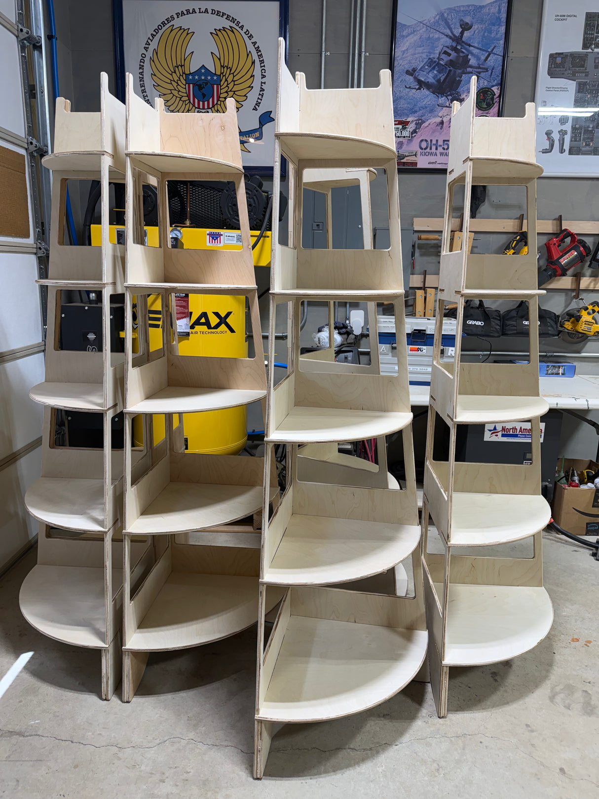 Corner Shelving unit
