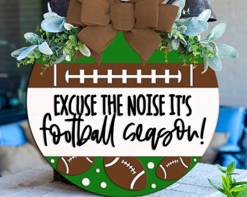 Football Season Door Hanger