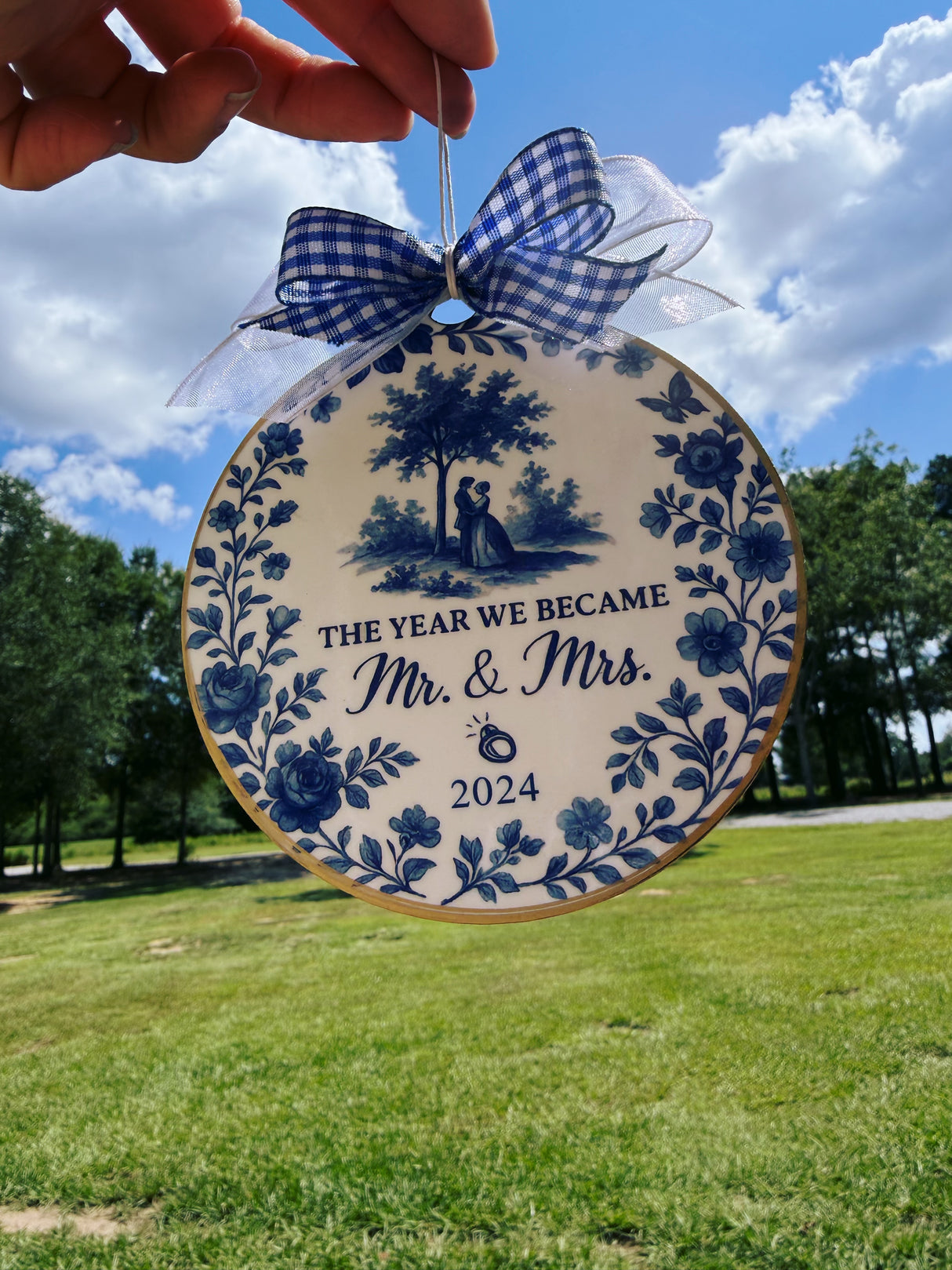 Wedding Ornament (Customizable)