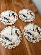 Circle Mallard Coasters