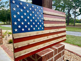Large American Flag Coin Holder