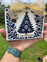 State  Sublimated Chinoiserie ornament