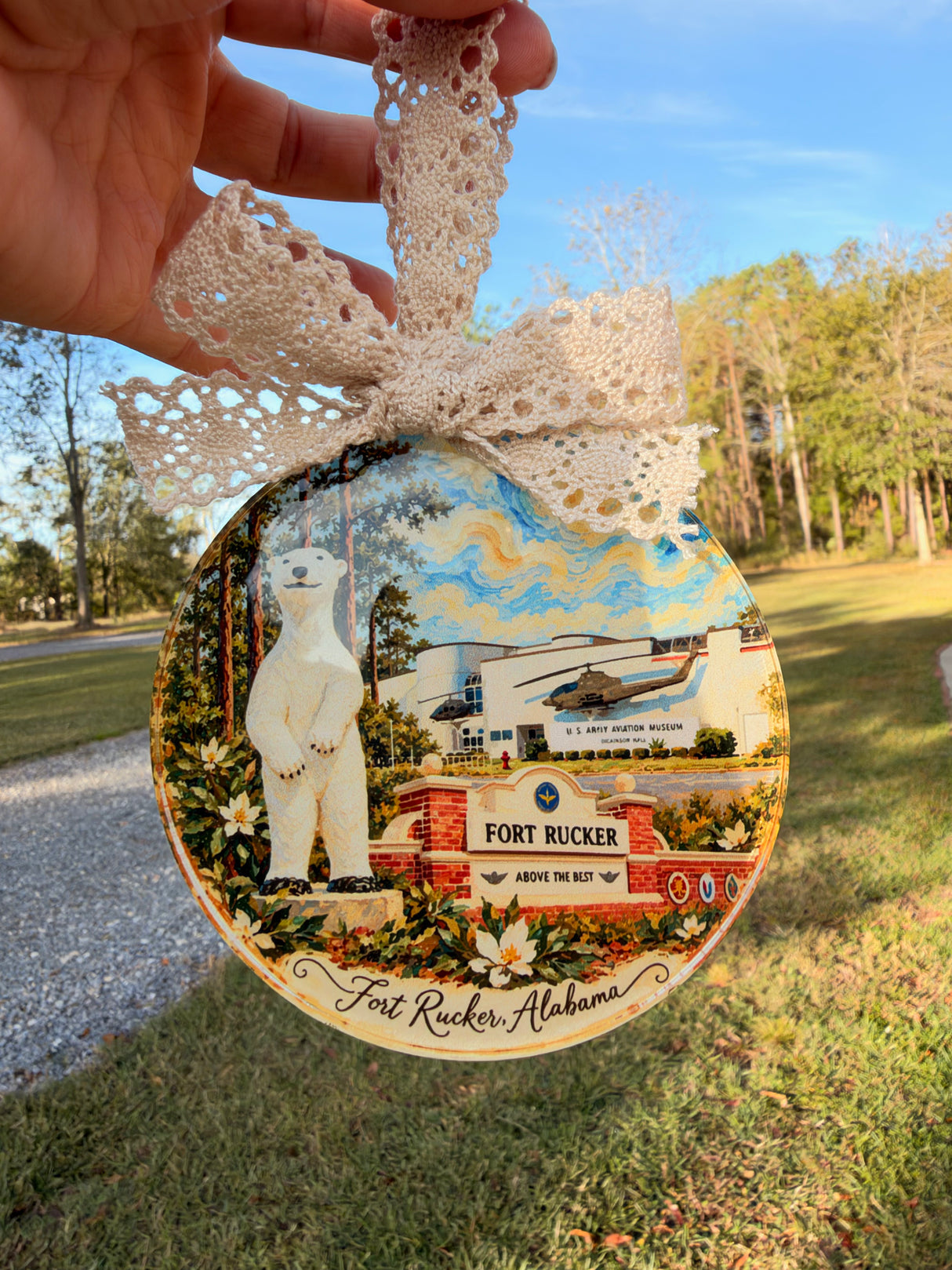 Fort Rucker Alabama Ornament