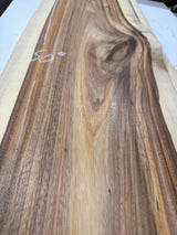 Canarywood Live Edge Slab #CW-004 – 11” × 50” × 5/4”