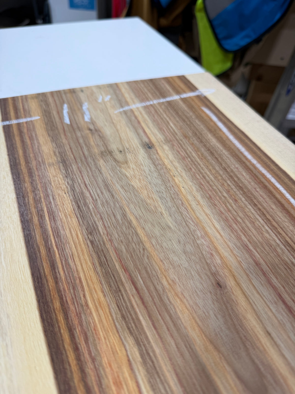Canarywood Live Edge Slab #CW-006 – 11” × 50” × 5/4”