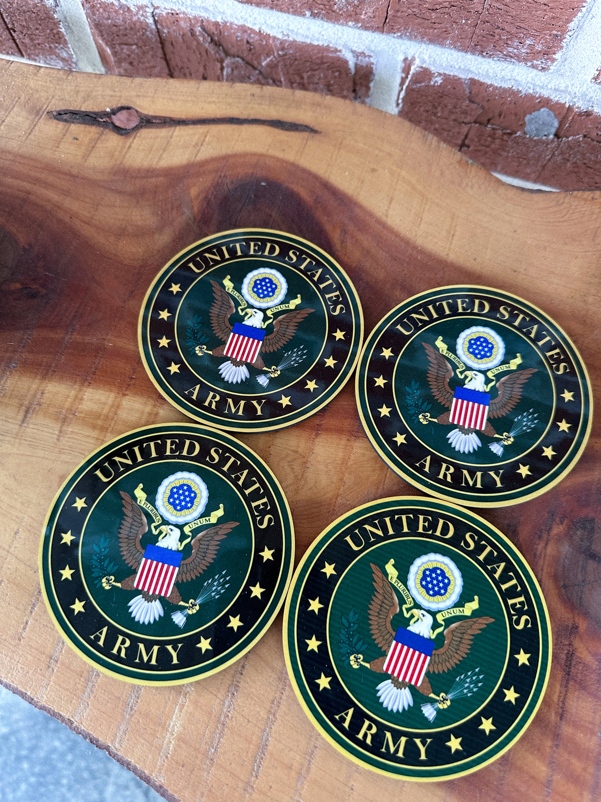 United States Army Coasters