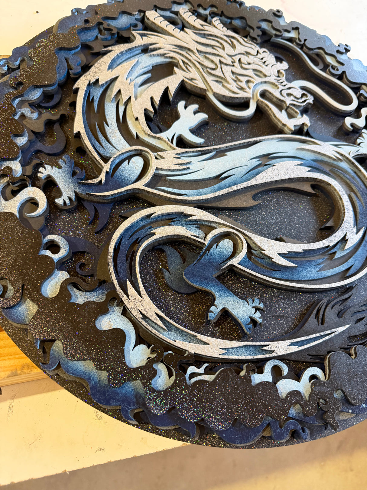 Starry Sky Dragon Mandala