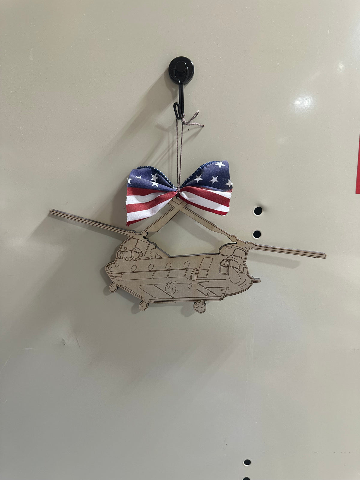 Helicopter Engraved Cut-Outs