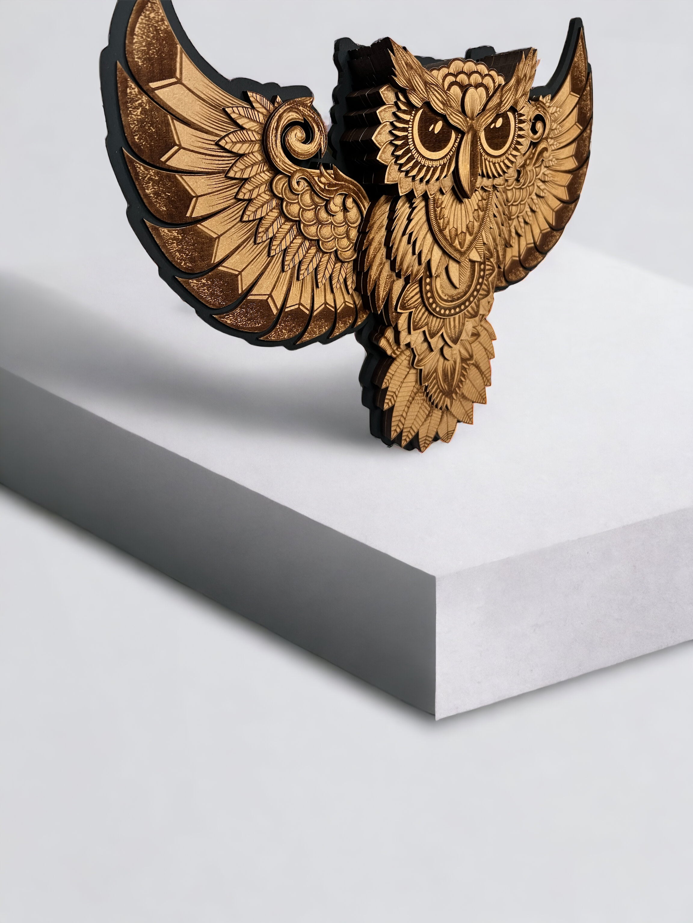 Owl Mandala – AVEL Woodworking
